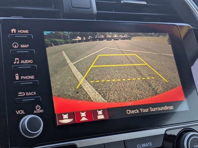 2019 Rallye Red Honda Civic Touring FWD Sedan