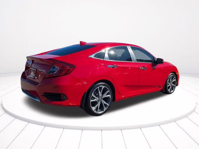 2019 Rallye Red Honda Civic Touring FWD Sedan