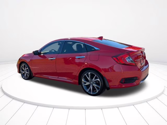 2019 Rallye Red Honda Civic Touring FWD Sedan