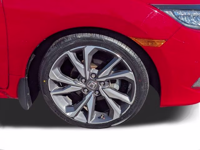 2019 Red Honda Civic Touring FWD Sedan