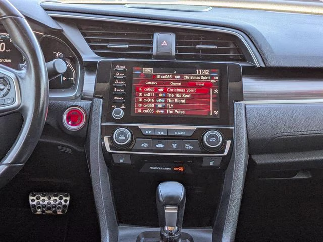 2019 Red Honda Civic Touring FWD Sedan