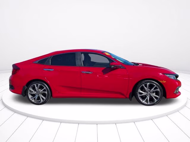 2019 Red Honda Civic Touring FWD Sedan