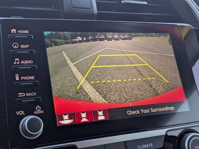 2019 Red Honda Civic Touring FWD Sedan