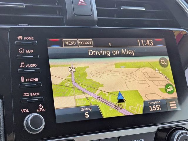 2019 Red Honda Civic Touring FWD Sedan