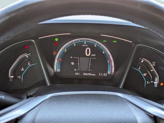 2019 Red Honda Civic Touring FWD Sedan