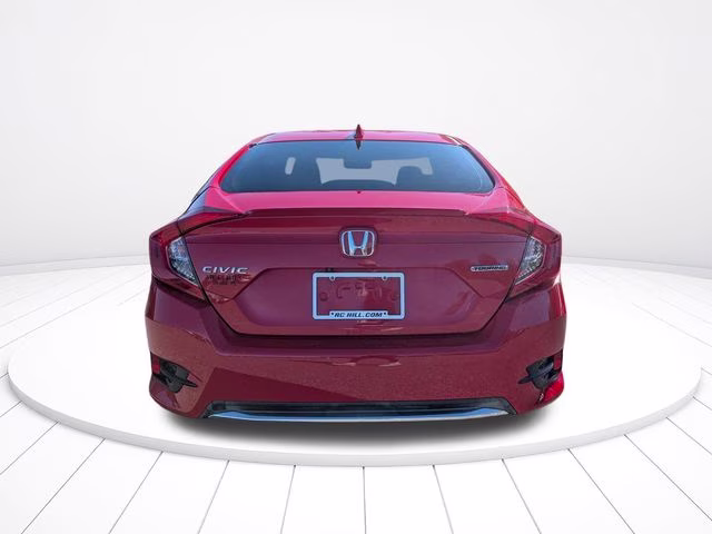 2019 Red Honda Civic Touring FWD Sedan