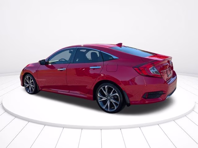 2019 Red Honda Civic Touring FWD Sedan