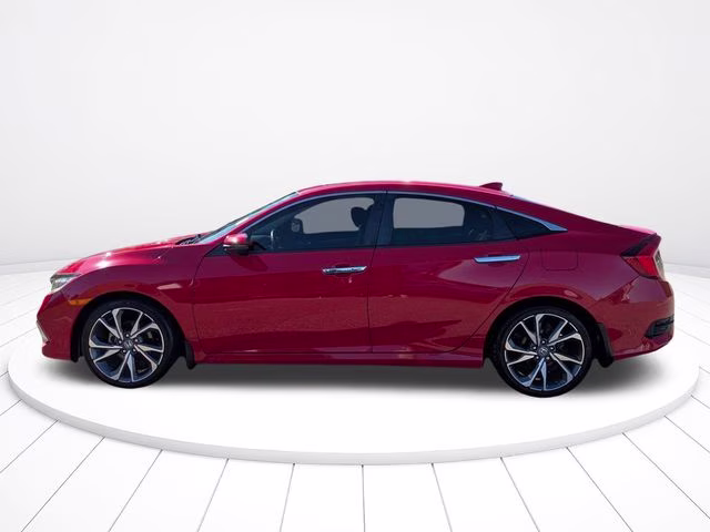 2019 Red Honda Civic Touring FWD Sedan
