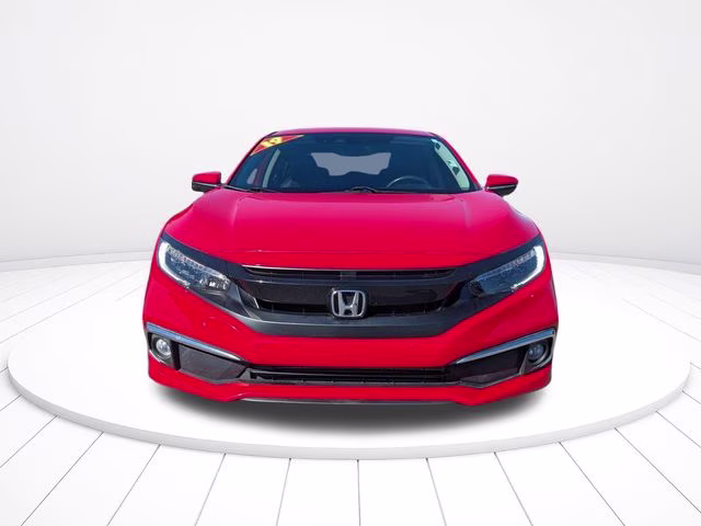2019 Red Honda Civic Touring FWD Sedan