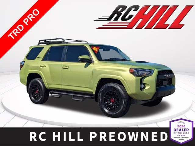 2022 Lime Rush Toyota 4Runner TRD Pro 4X4 SUV