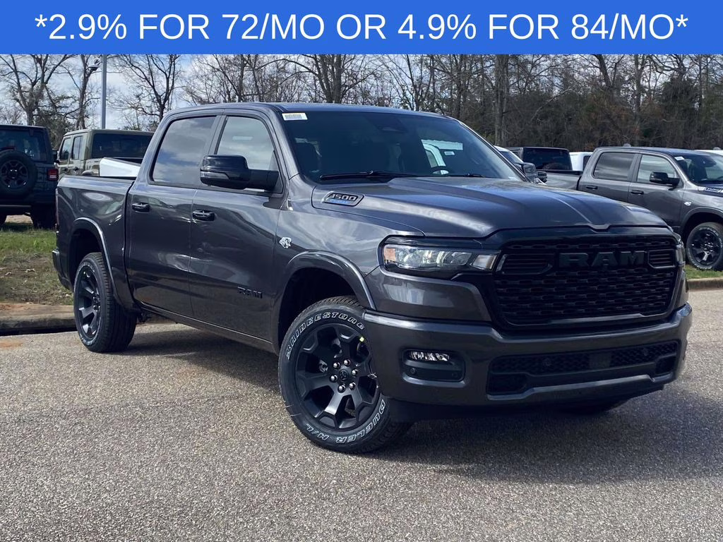 2026 Granite Crystal Metallic Clearcoat Ram 1500 Big Horn/Lone Star 4X4 Truck