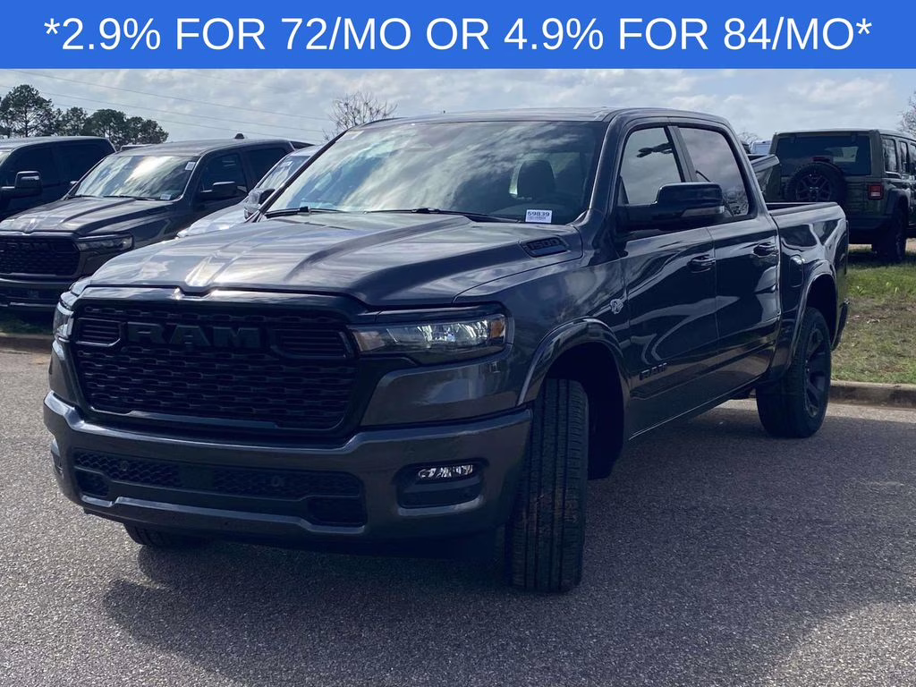 2026 Granite Crystal Metallic Clearcoat Ram 1500 Big Horn/Lone Star 4X4 Truck