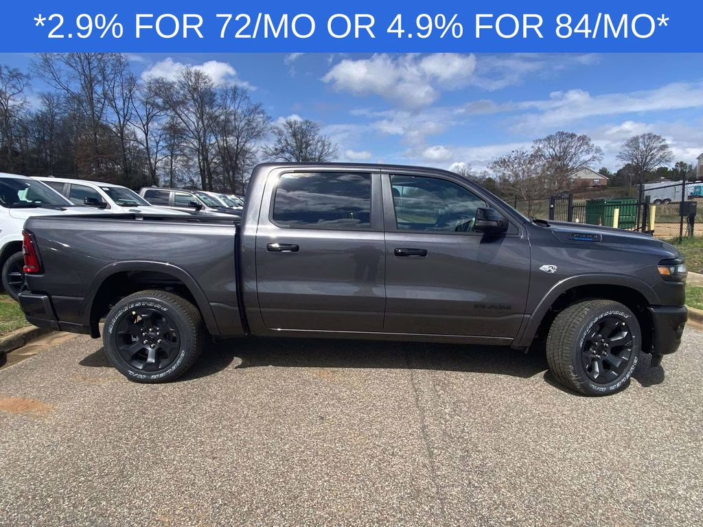 2026 Granite Crystal Metallic Clearcoat Ram 1500 Big Horn/Lone Star 4X4 Truck