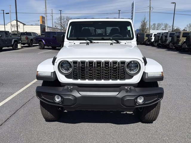2026 Bright White Clearcoat Jeep Gladiator Sport S 4X4 Truck