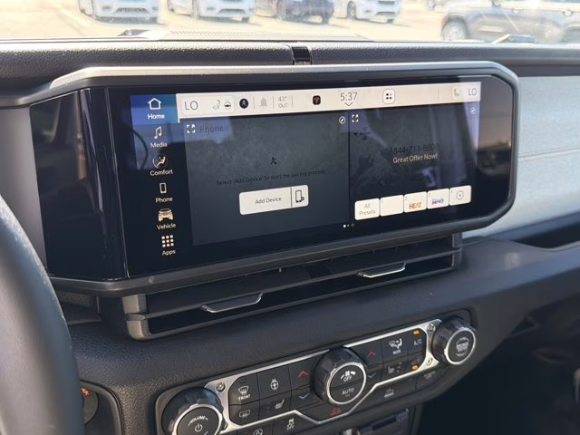 2026 Bright White Clearcoat Jeep Gladiator Sport S 4X4 Truck