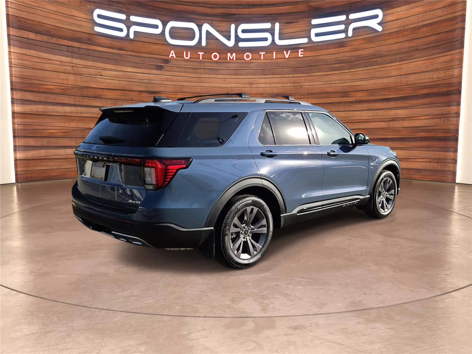 2026 Vapor Blue Metallic Ford Explorer Active 4X4 SUV