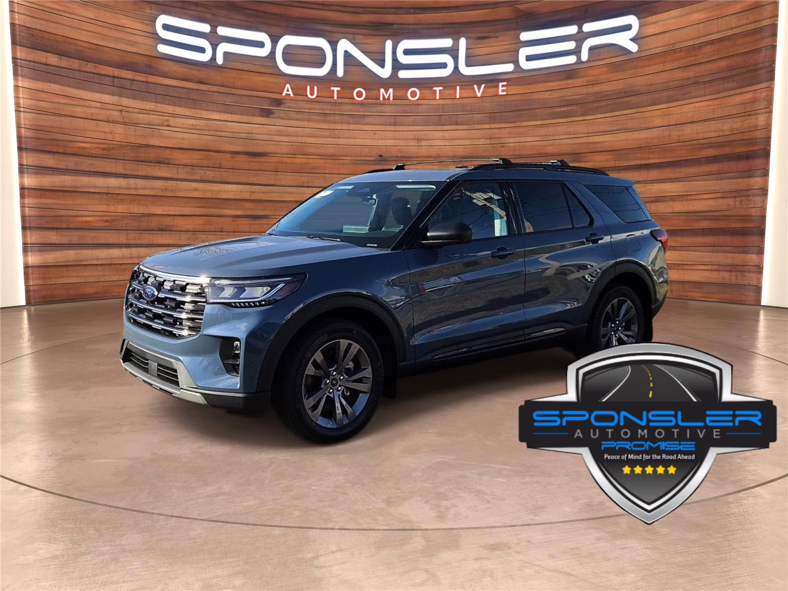 2026 Vapor Blue Metallic Ford Explorer Active 4X4 SUV