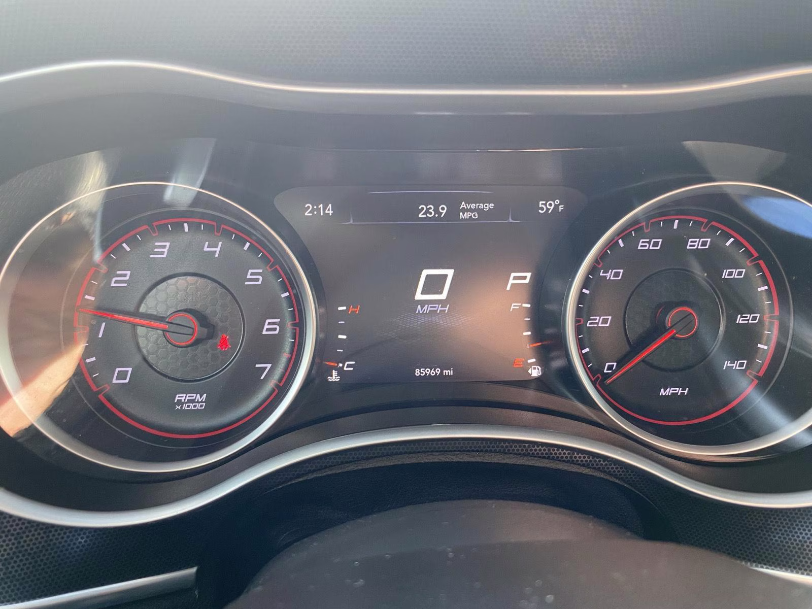 2018 Octane Red Pearlcoat Dodge Charger GT AWD Sedan