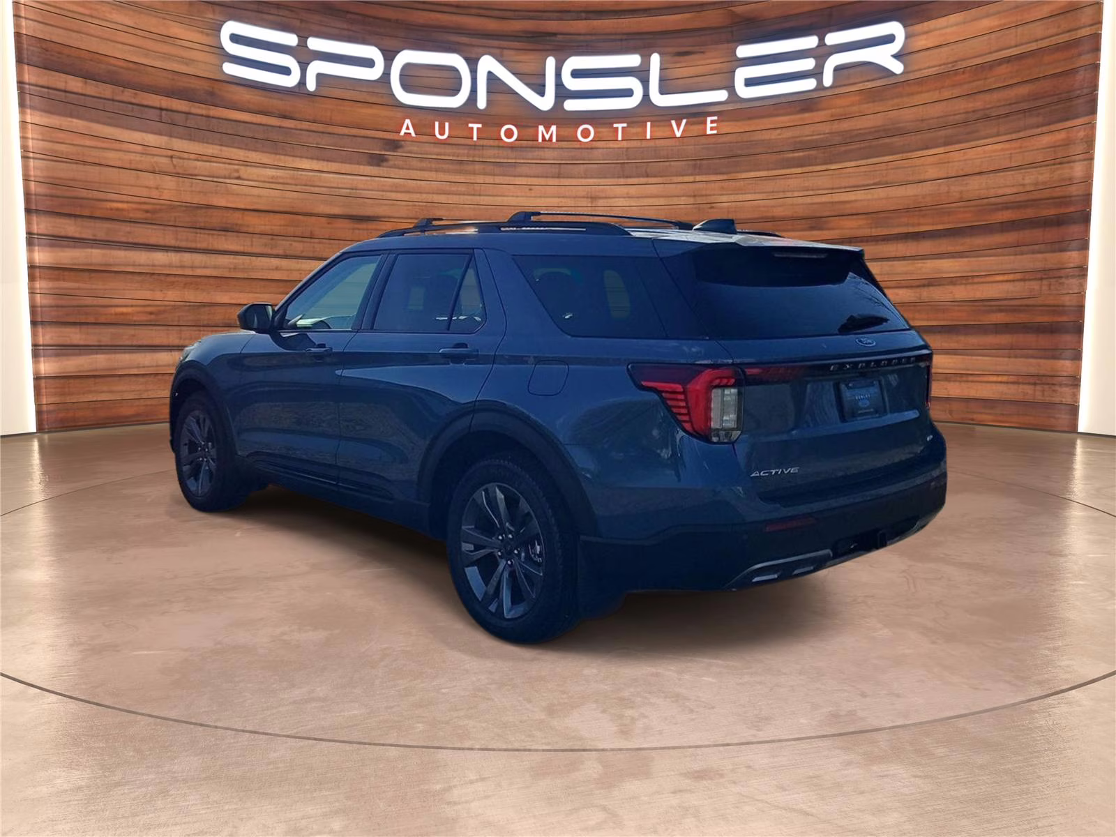 2026 Vapor Blue Metallic Ford Explorer Active 4X4 SUV
