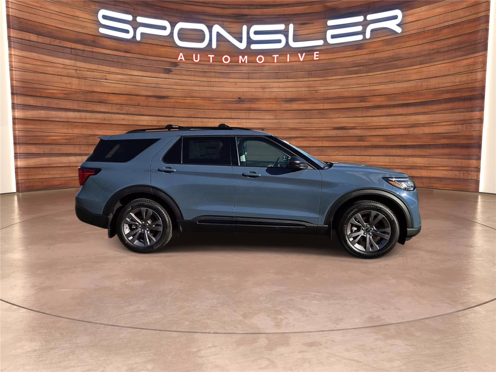 2026 Vapor Blue Metallic Ford Explorer Active 4X4 SUV