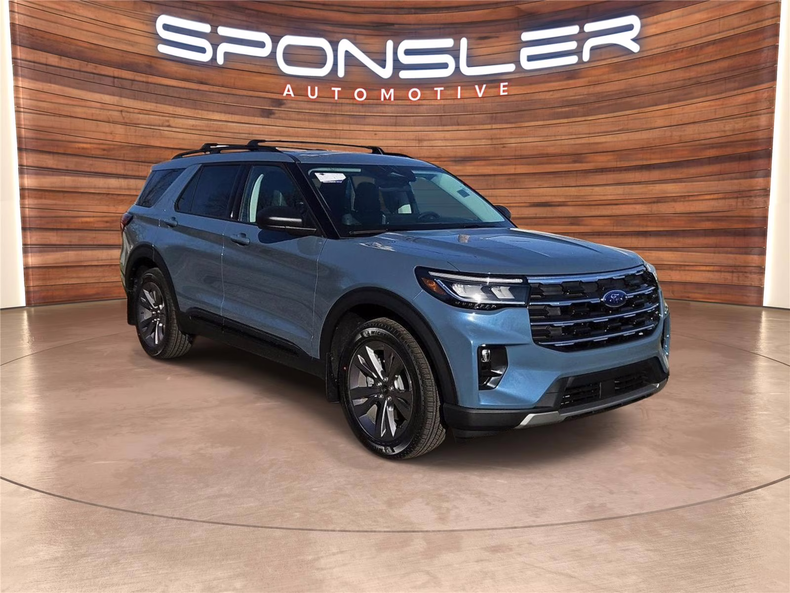 2026 Vapor Blue Metallic Ford Explorer Active 4X4 SUV