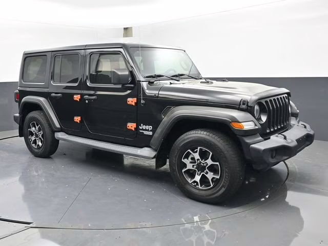 2020 Black Clearcoat Jeep Wrangler Unlimited Sport S 4X4 SUV