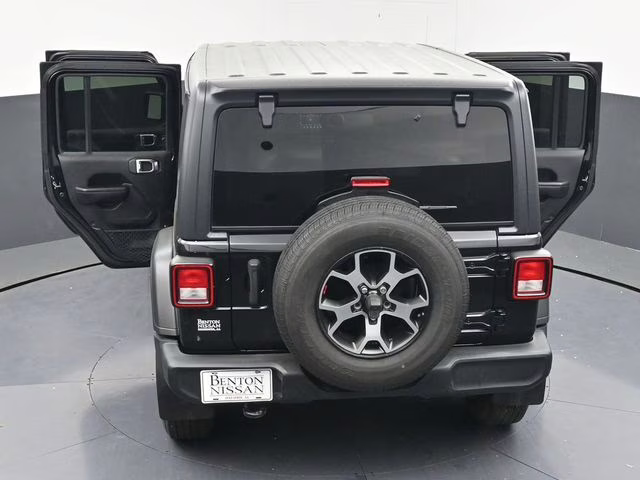 2020 Black Clearcoat Jeep Wrangler Unlimited Sport S 4X4 SUV