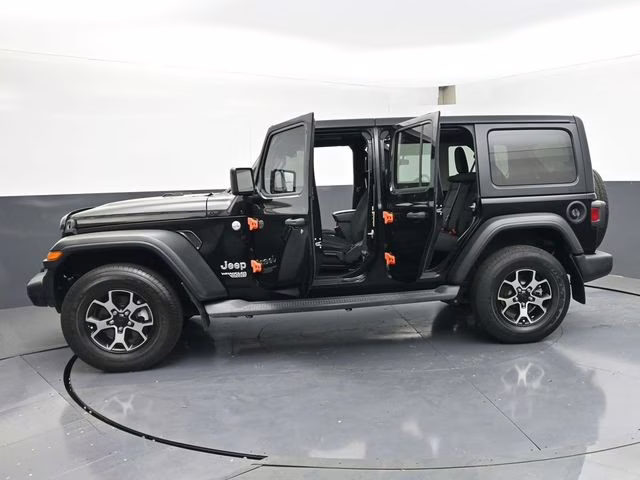 2020 Black Clearcoat Jeep Wrangler Unlimited Sport S 4X4 SUV