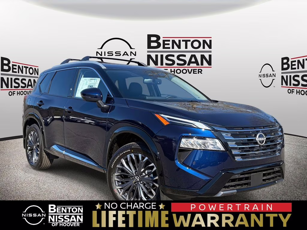 2026 Deep Ocean Blue Pearl Nissan Rogue Platinum AWD SUV