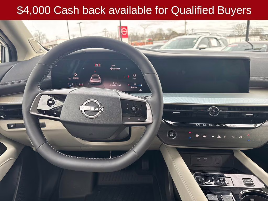 2026 Everest White Pearl Tricoat Nissan Murano SL AWD SUV