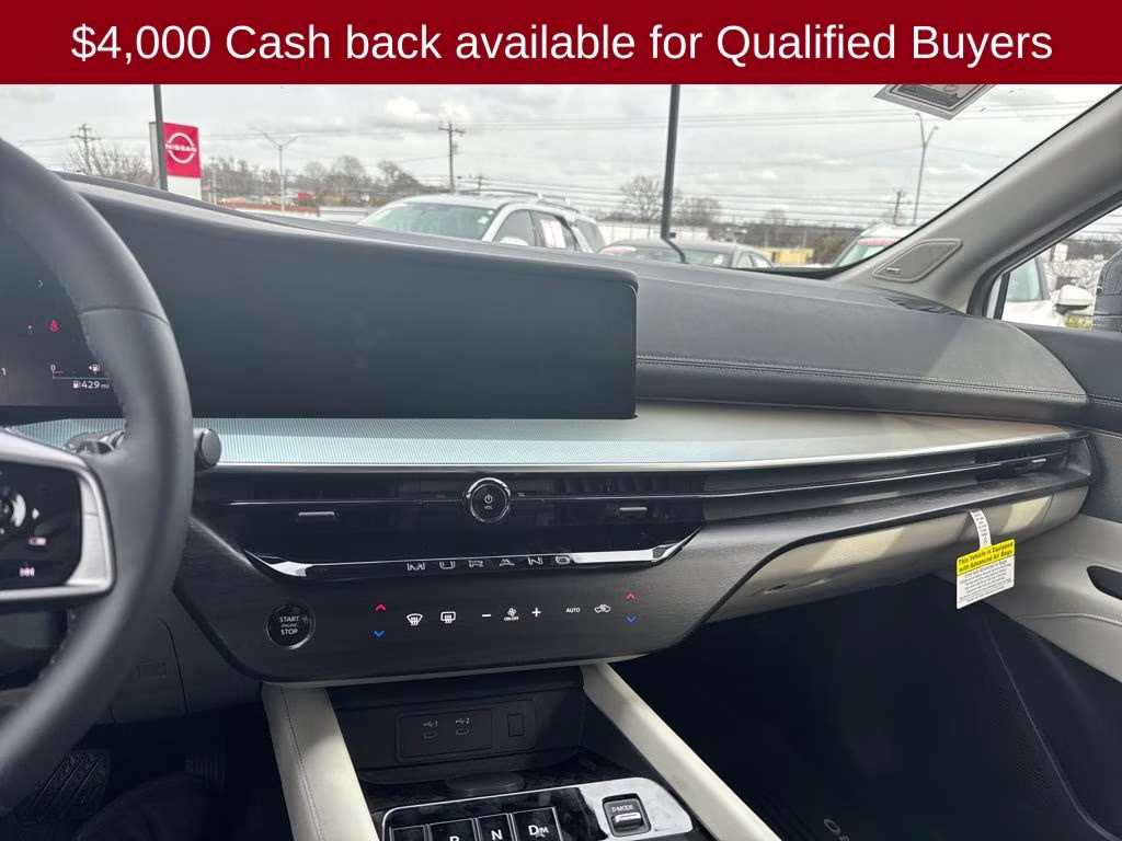 2026 Everest White Pearl Tricoat Nissan Murano SL AWD SUV