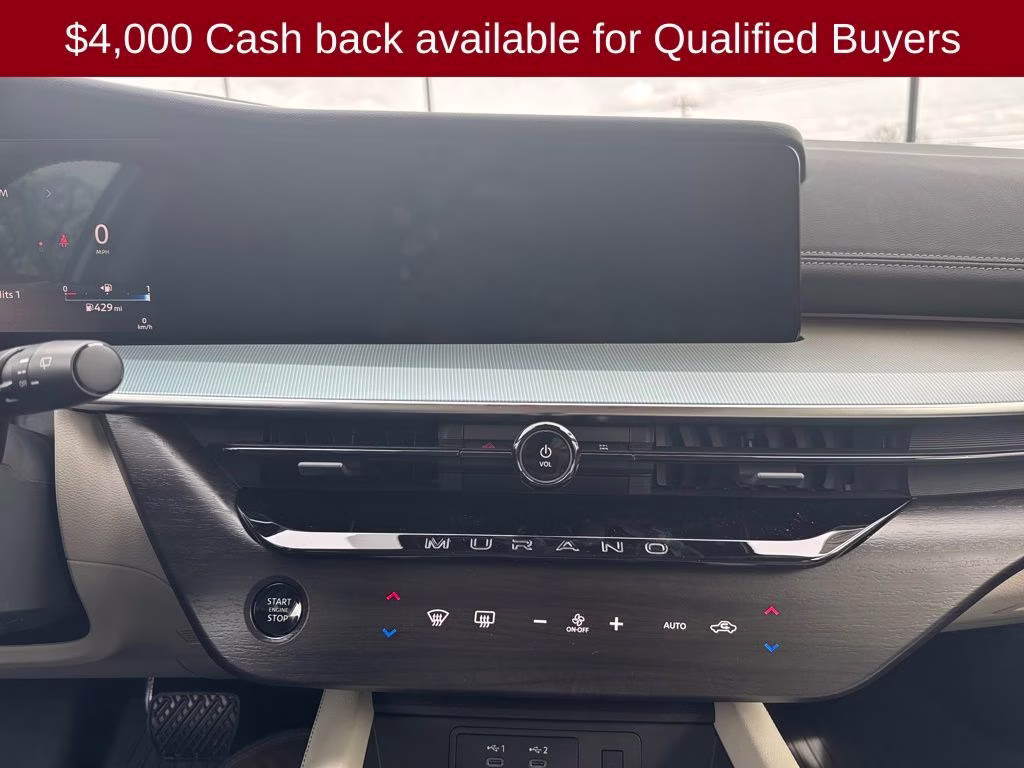 2026 Everest White Pearl Tricoat Nissan Murano SL AWD SUV