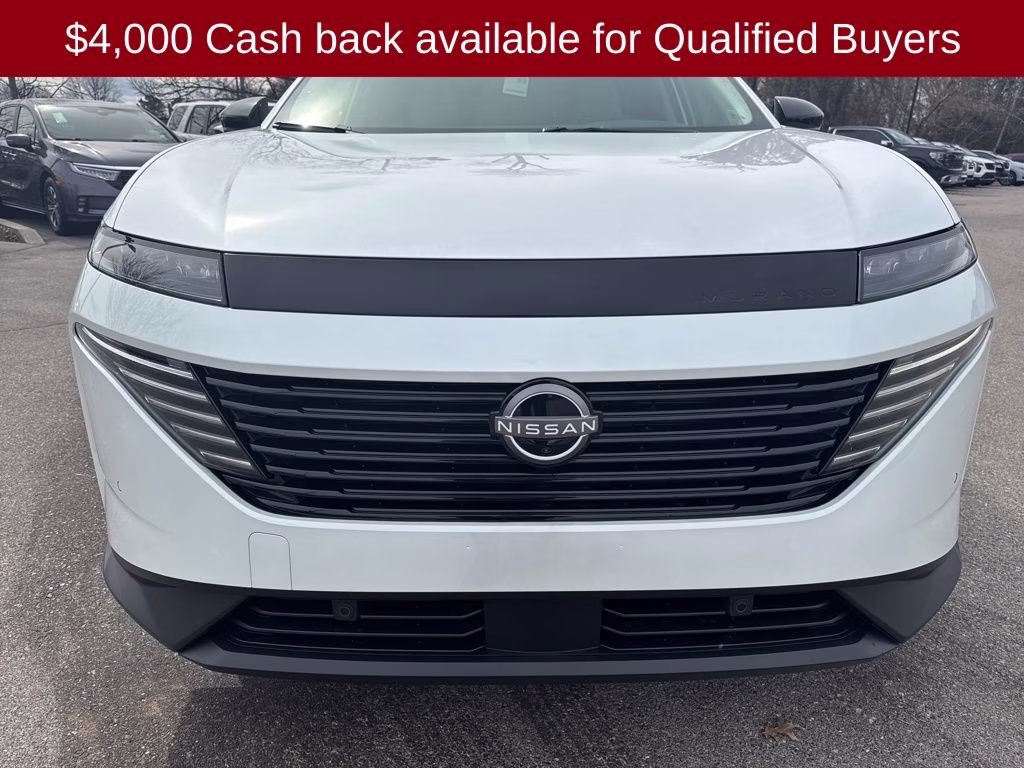 2026 Everest White Pearl Tricoat Nissan Murano SL AWD SUV