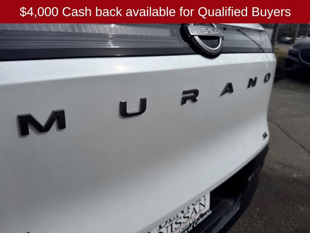 2026 Everest White Pearl Tricoat Nissan Murano SL AWD SUV
