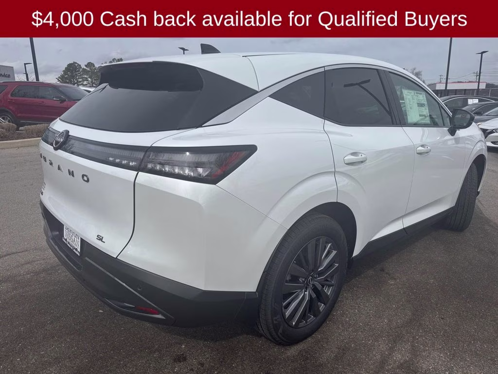 2026 Everest White Pearl Tricoat Nissan Murano SL AWD SUV