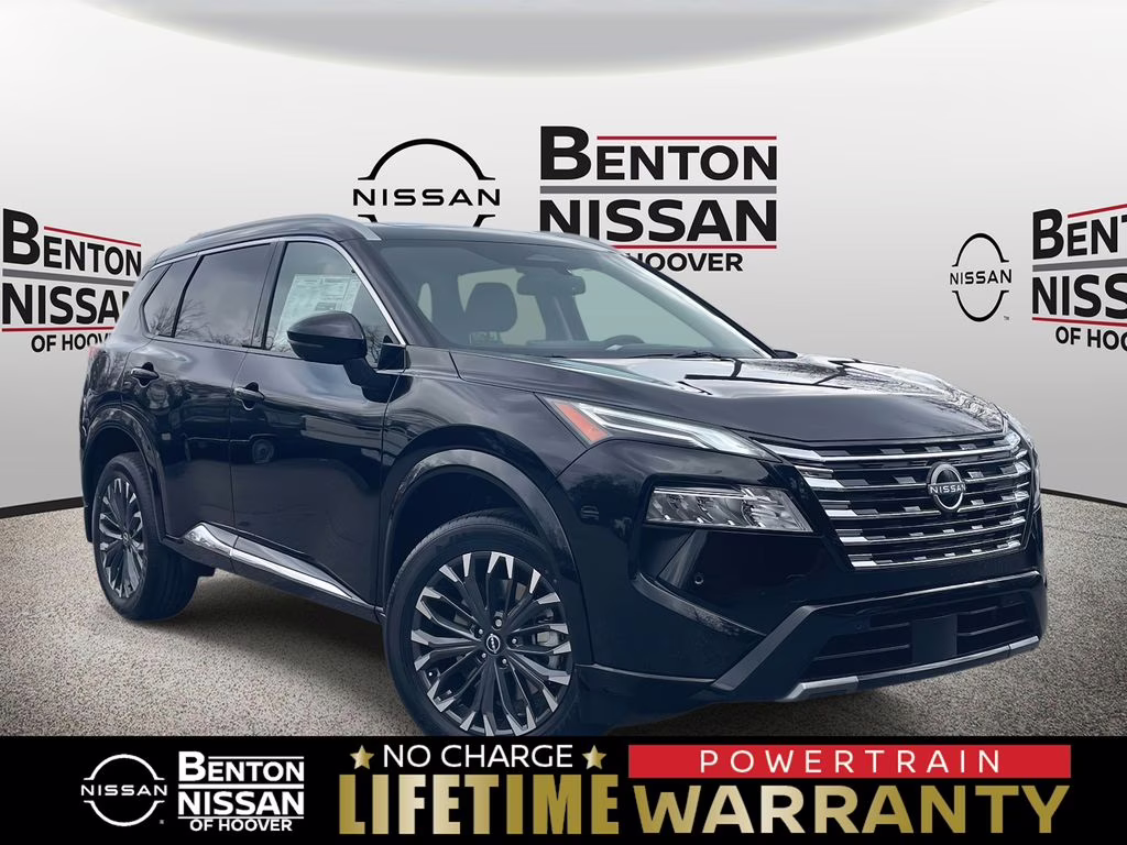 2026 Super Black Nissan Rogue Platinum AWD SUV