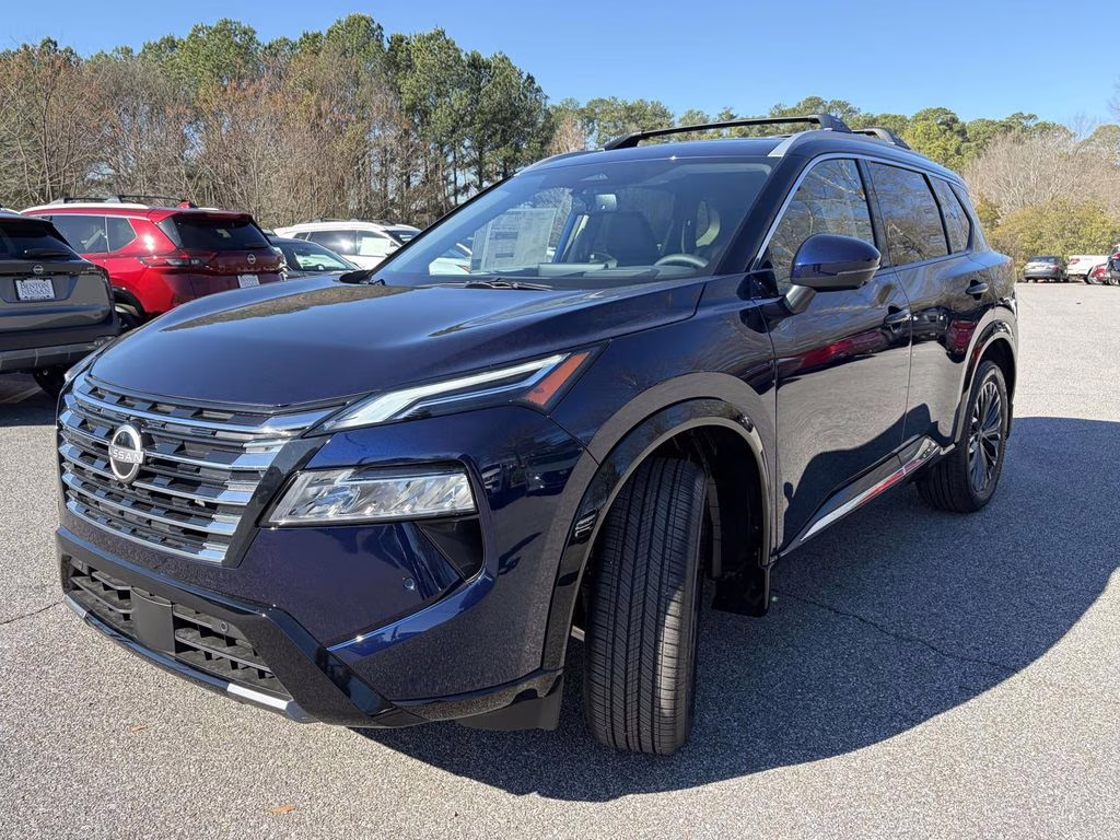 2026 Deep Ocean Blue Pearl Nissan Rogue Platinum AWD SUV