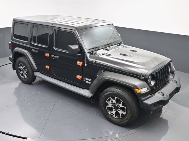 2020 Black Clearcoat Jeep Wrangler Unlimited Sport S 4X4 SUV