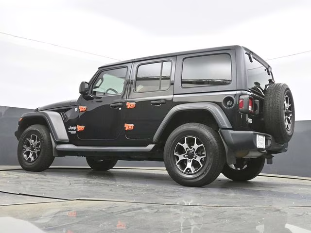 2020 Black Clearcoat Jeep Wrangler Unlimited Sport S 4X4 SUV
