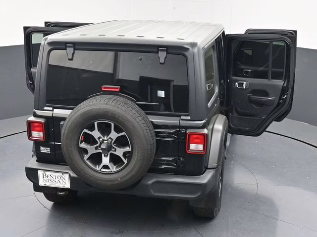 2020 Black Clearcoat Jeep Wrangler Unlimited Sport S 4X4 SUV