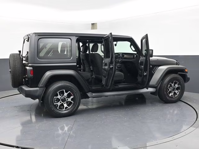 2020 Black Clearcoat Jeep Wrangler Unlimited Sport S 4X4 SUV