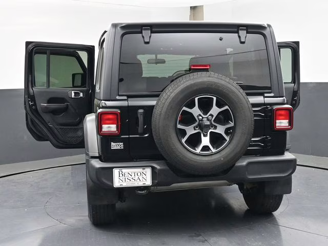 2020 Black Clearcoat Jeep Wrangler Unlimited Sport S 4X4 SUV