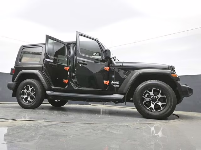 2020 Black Clearcoat Jeep Wrangler Unlimited Sport S 4X4 SUV
