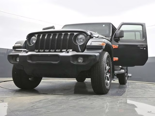 2020 Black Clearcoat Jeep Wrangler Unlimited Sport S 4X4 SUV