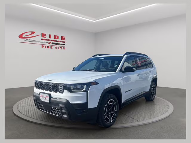 2026 Bright White Clearcoat Jeep Cherokee Limited 4X4 SUV