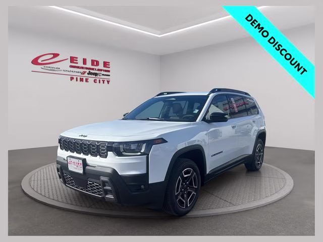 2026 Bright White Clearcoat Jeep Cherokee Limited 4X4 SUV