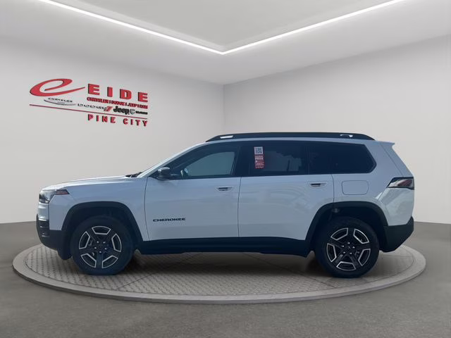 2026 Bright White Clearcoat Jeep Cherokee Limited 4X4 SUV