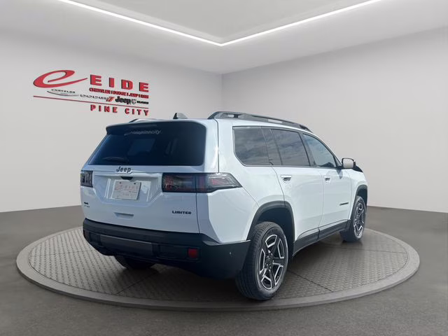 2026 Bright White Clearcoat Jeep Cherokee Limited 4X4 SUV