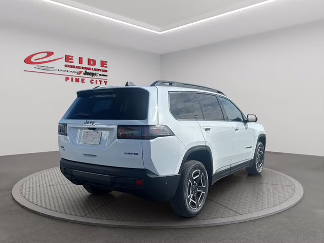 2026 Bright White Clearcoat Jeep Cherokee Limited 4X4 SUV
