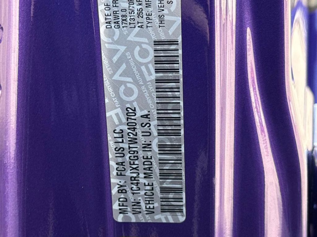 2026 Reign Jeep Wrangler Rubicon X 4X4 SUV